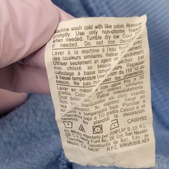 Champion C-Logo Hoodie Large 23x25 Powerblend Baggy Cropped - Picture 9 of 16